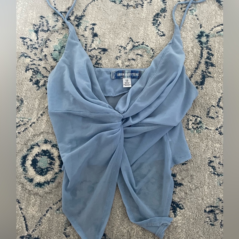urban outfitters blue top